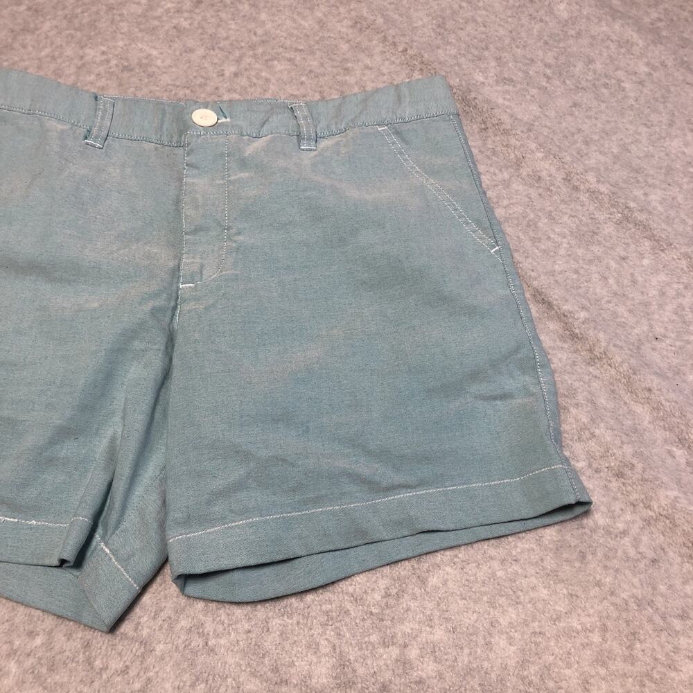 Chubbies The Staples Flat Front Chino Shorts Men's Size 34/7 Green Preppy - Picture 3 of 12